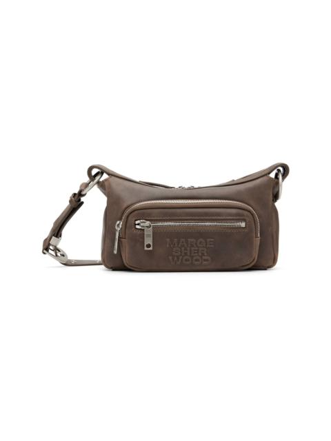MARGESHERWOOD Brown Outpocket Mini Bag