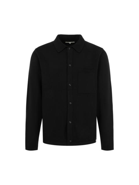 Merz b. Schwanen Merino Wool Blend Long Sleeve Shirt