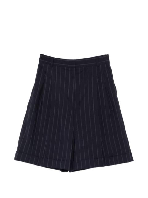 Max Mara Mstere pinstripe shorts