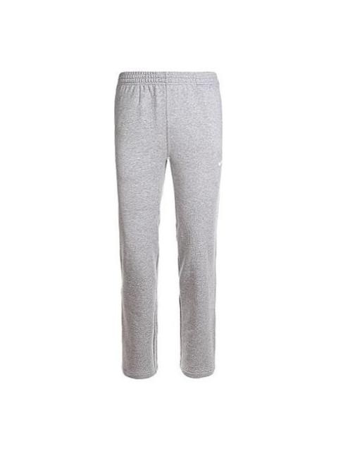 Nike Nike logo casual straight tube lose pants 'Grey' 637914-063