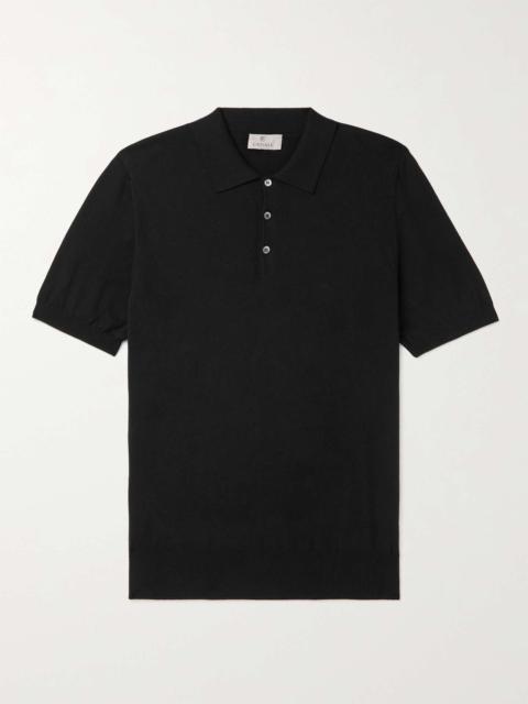 Canali Cotton-Jersey Polo Shirt