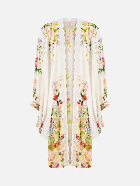 CAMILLA DRAMATIC SLEEVE COCOON LAYER