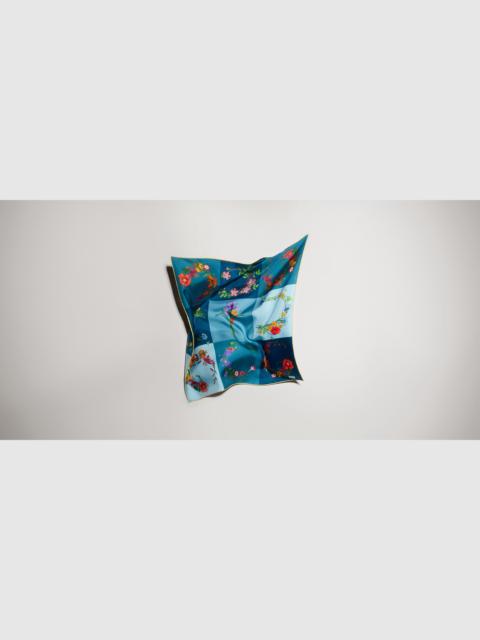 GUCCI Printed silk twill bandana