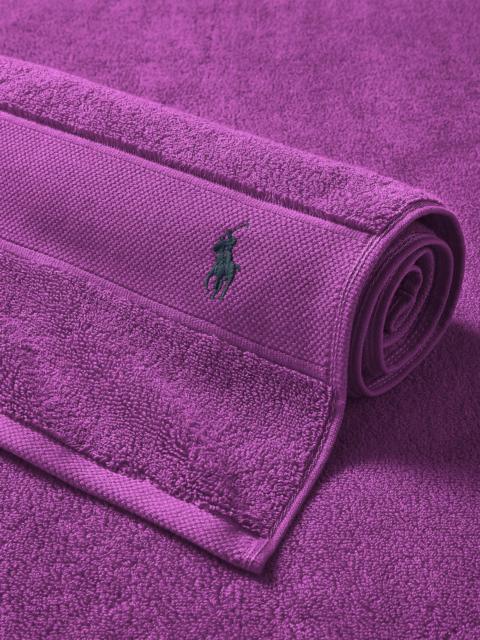 Ralph Lauren Polo Player Cotton Bath Mat - Paloma Purple