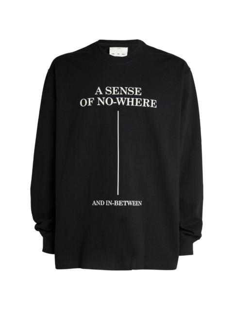 Song for the Mute Cotton Slogan Sweater