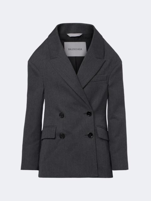 BALENCIAGA Double-breaster wool blazer