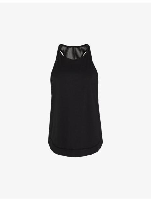 Sweaty Betty Breathe Easy Run stretch-woven tank top