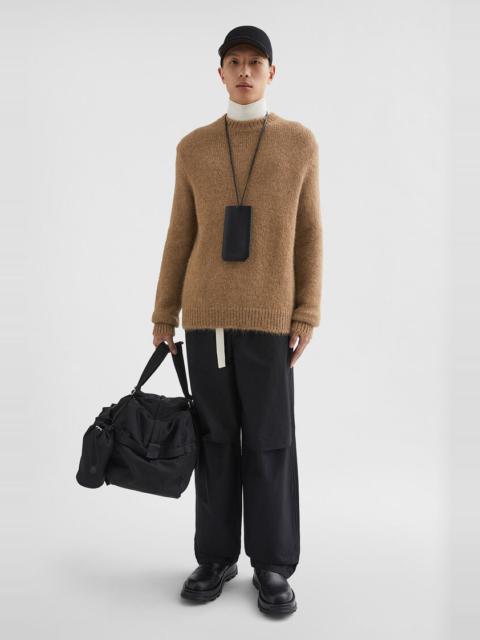 Midweight Wool Blend Crew-Neck Sweater