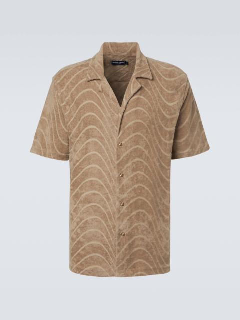 FRESCOBOL CARIOCA Cotton-blend bowling shirt