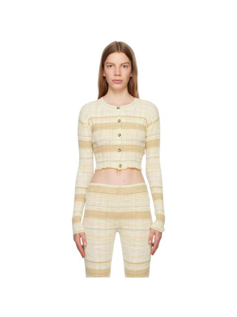 Acne Studios 뚱 베어 전용 베이지 카디건