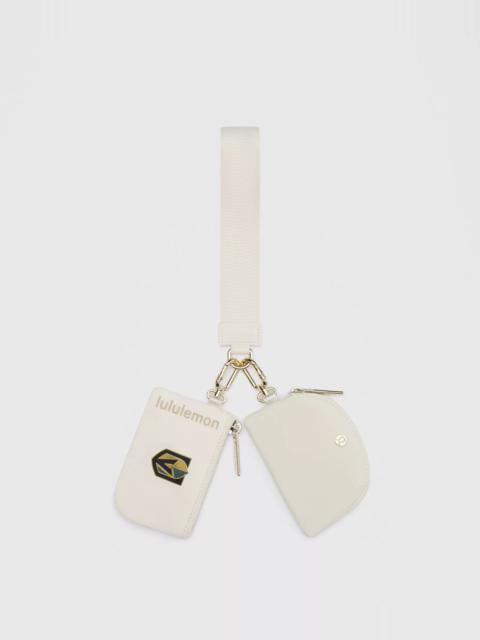 lululemon Dual Pouch Wristlet *Vegas Golden Knights