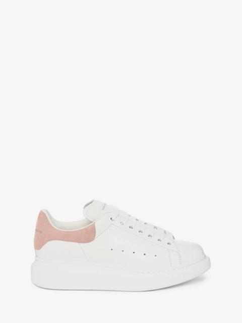 Alexander McQueen Women's Oversized Sneaker in White/patchouli