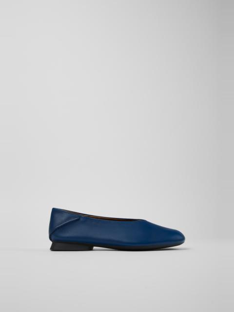 CAMPERLAB Blue leather ballerinas for women