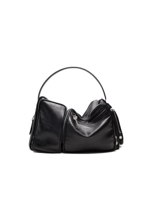 Acne Studios zip-fastening leather shoulder bag
