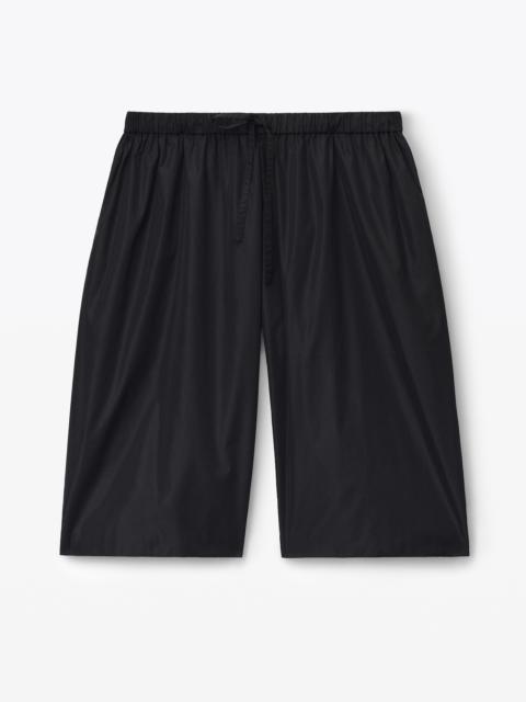 Alexander Wang pull on short in crisp nylon