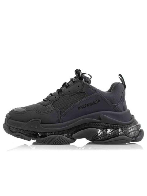 BALENCIAGA (WMNS) Balenciaga Triple S Sneaker 'Clear Sole Deep Blue' 544351W2GA14900