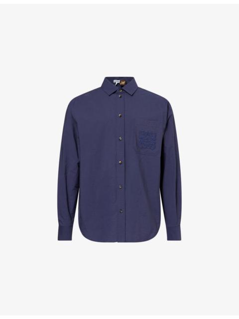 Loewe Loewe x Paula's Ibiza Embroidered Cotton-Blend Shirt