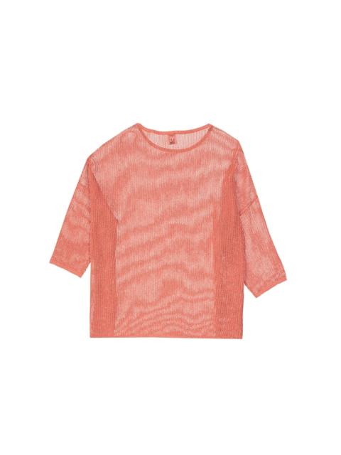 Missoni Missoni Semi-Transparent Sweater Pink Metallised Fiber Polyamide