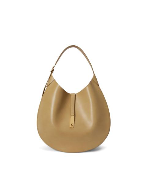 Polo Ralph Lauren Pony-plaque leather shoulder bag