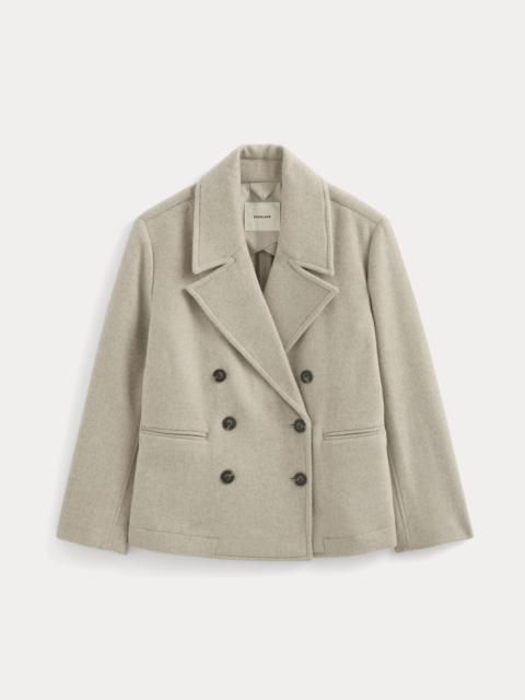 EVERLANE REWOOL SHORT PEACOAT