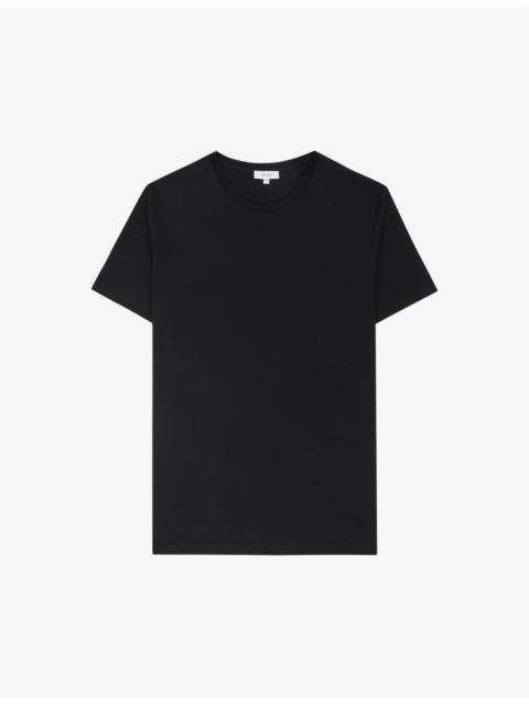 REISS Bless crewneck cotton-jersey T-shirt