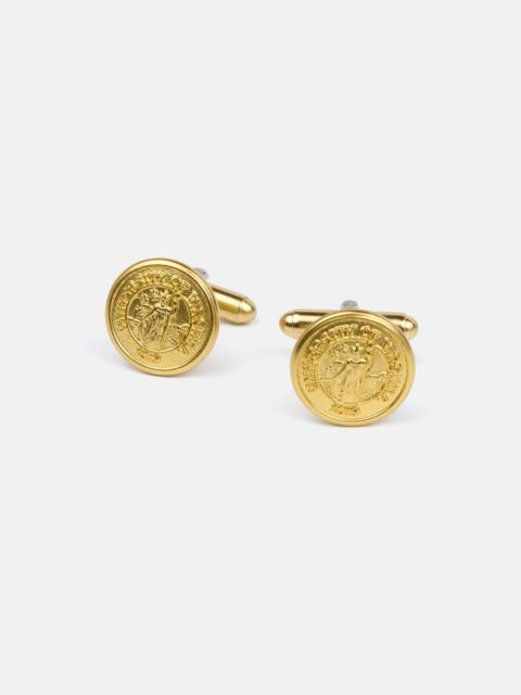 J. PRESS MADE-IN-USA VINTAGE UVA BLAZER BUTTON CUFFLINKS