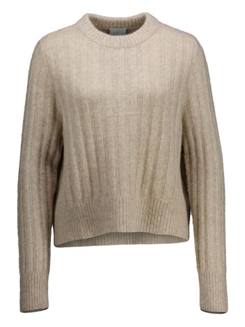 Allude rib-knit crew-neck sweater
