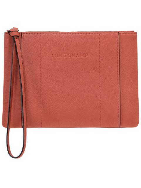 Longchamp 3D Pouch Sienna - Leather