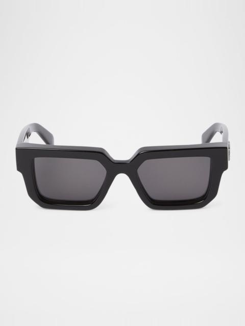 Off-White Silverstone Arrow Square Sunglasses