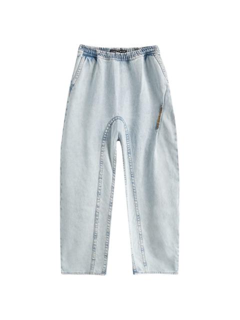 Y/Project Y/Project Pinched Logo Souffle Jeans