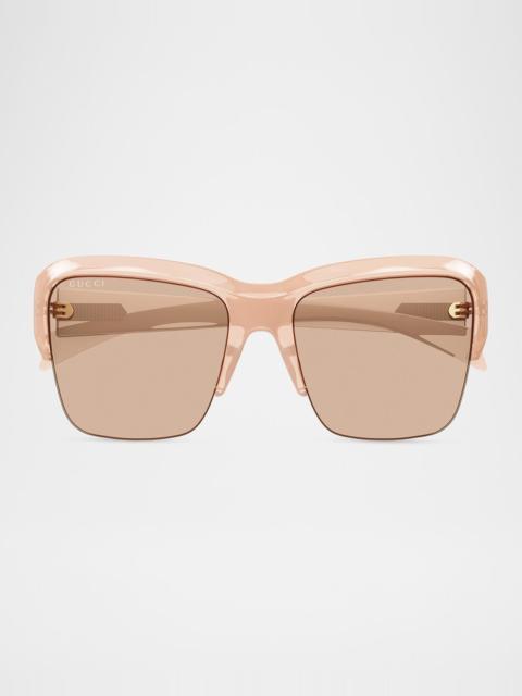 GUCCI 57MM Square Sunglasses