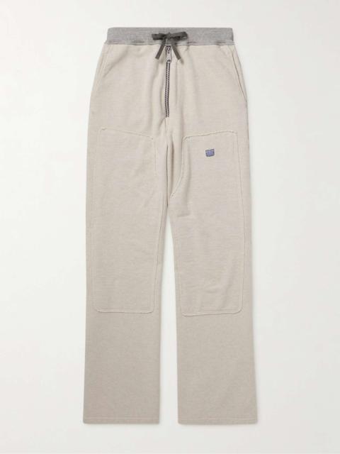 Flared Cotton-Jersey Sweatpants