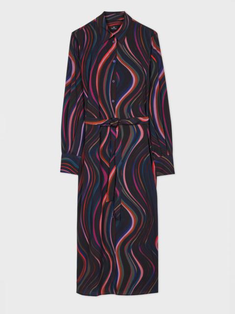 Paul Smith Women's 'Midnight Swirl' Shirt Dress