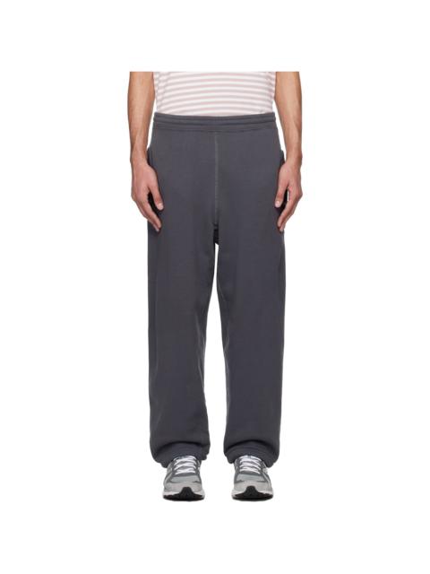 Gray Reversible Sweatpants