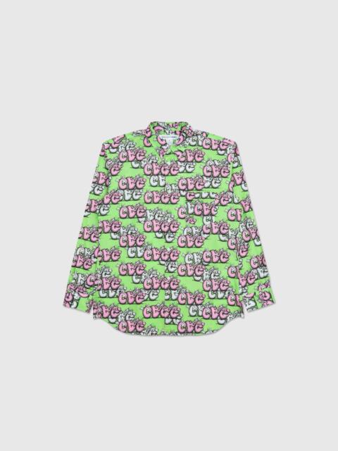 Comme des Garçons SHIRT L/S SHIRT "KAWS" (PRINT G)