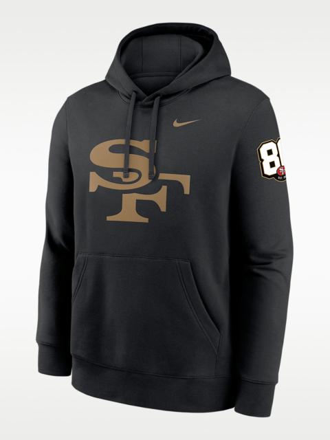 Nike San Francisco 49ers 80th Anniversary Third Down Stop Club Men's Nike NFL Pullover Hoodie