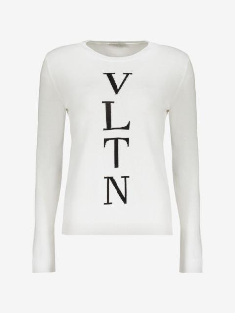 Valentino logo-print sweater