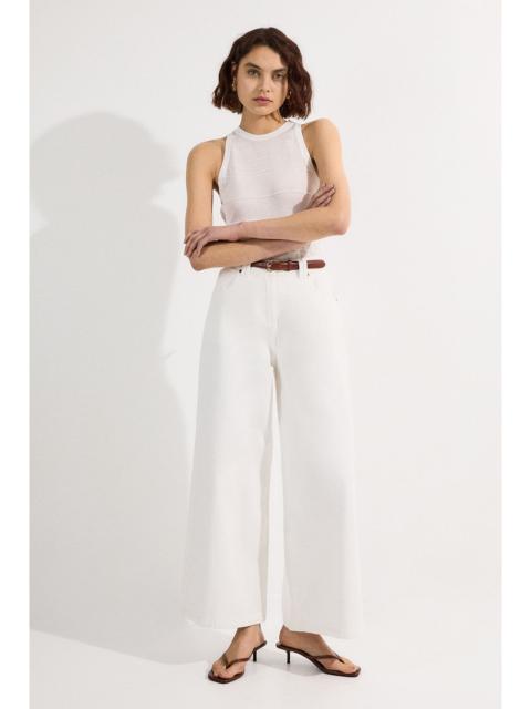 KAREN MILLEN Denim Soft Wash Relaxed Straight Leg Jean