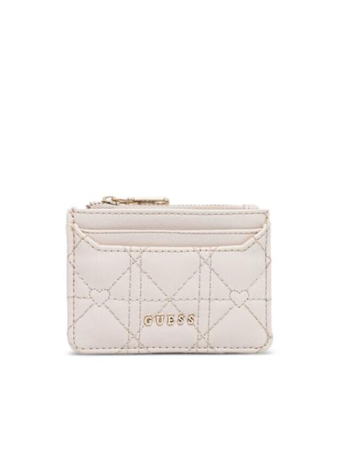 GUESS USA quilted wallet