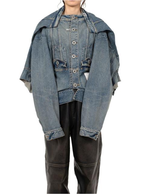 Maison MIHARAYASUHIRO Reversed Front Denim Jacket