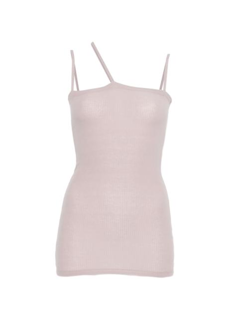 BASERANGE asymmetric-strap top