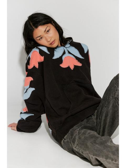 FREE PEOPLE We The Free It's A Vibe Flowers Hoodie