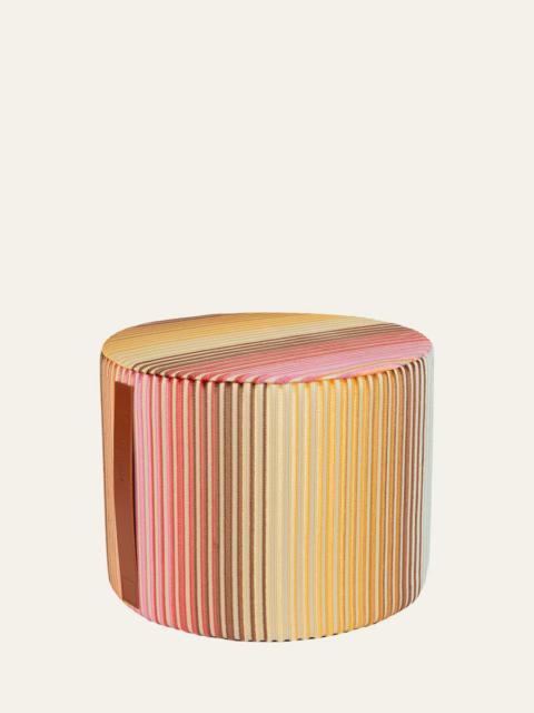 Missoni Jacaranda Cylinder Pouf
