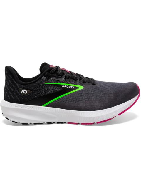 BROOKS Brooks Launch 10 Black Blackened Pearl Green (Women's)