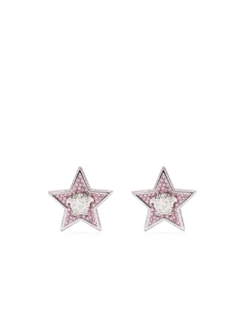 Medusa Star crystal-embellished stud earrings