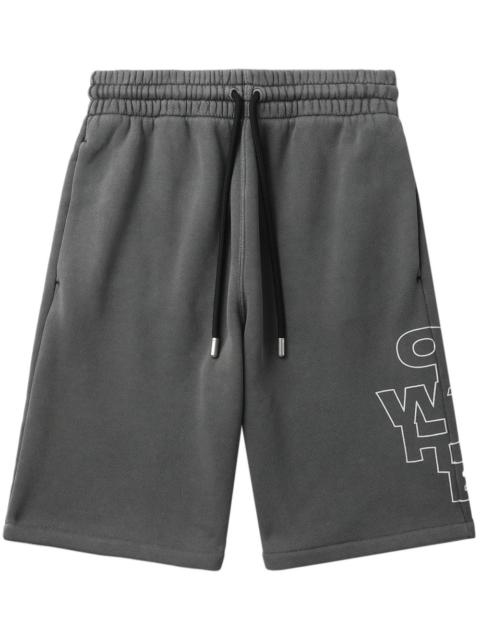 Off-White cotton shorts