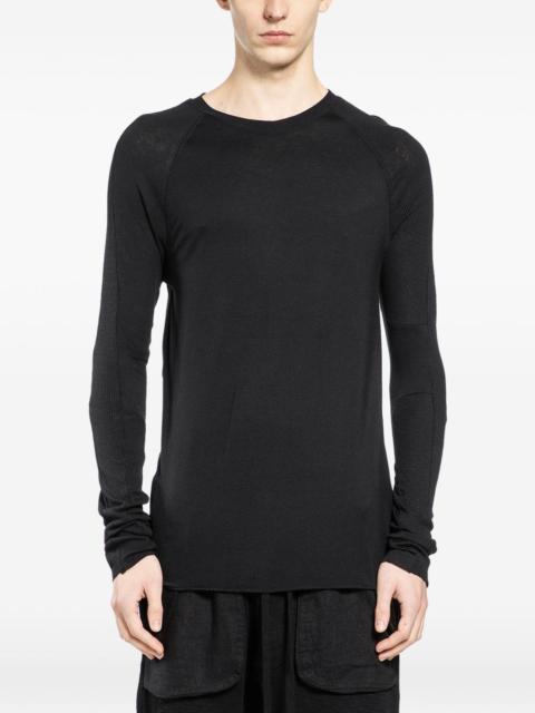 thom/krom spliced long-sleeve T-shirt