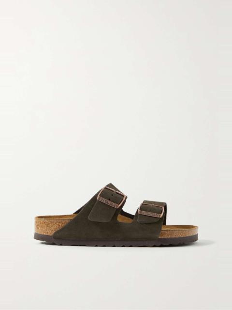 BIRKENSTOCK Arizona metallic leather sandals