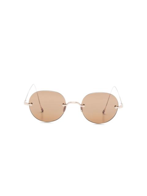 Thom Browne 938A round-frame metal sunglasses
