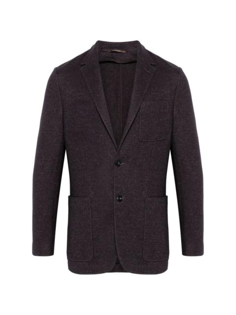 single-breasted blazer